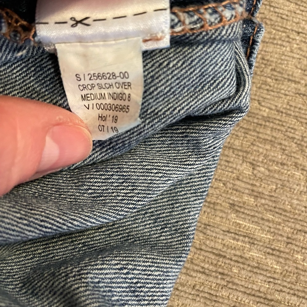 Gap Slouch crop overall - Picture 7 of 9